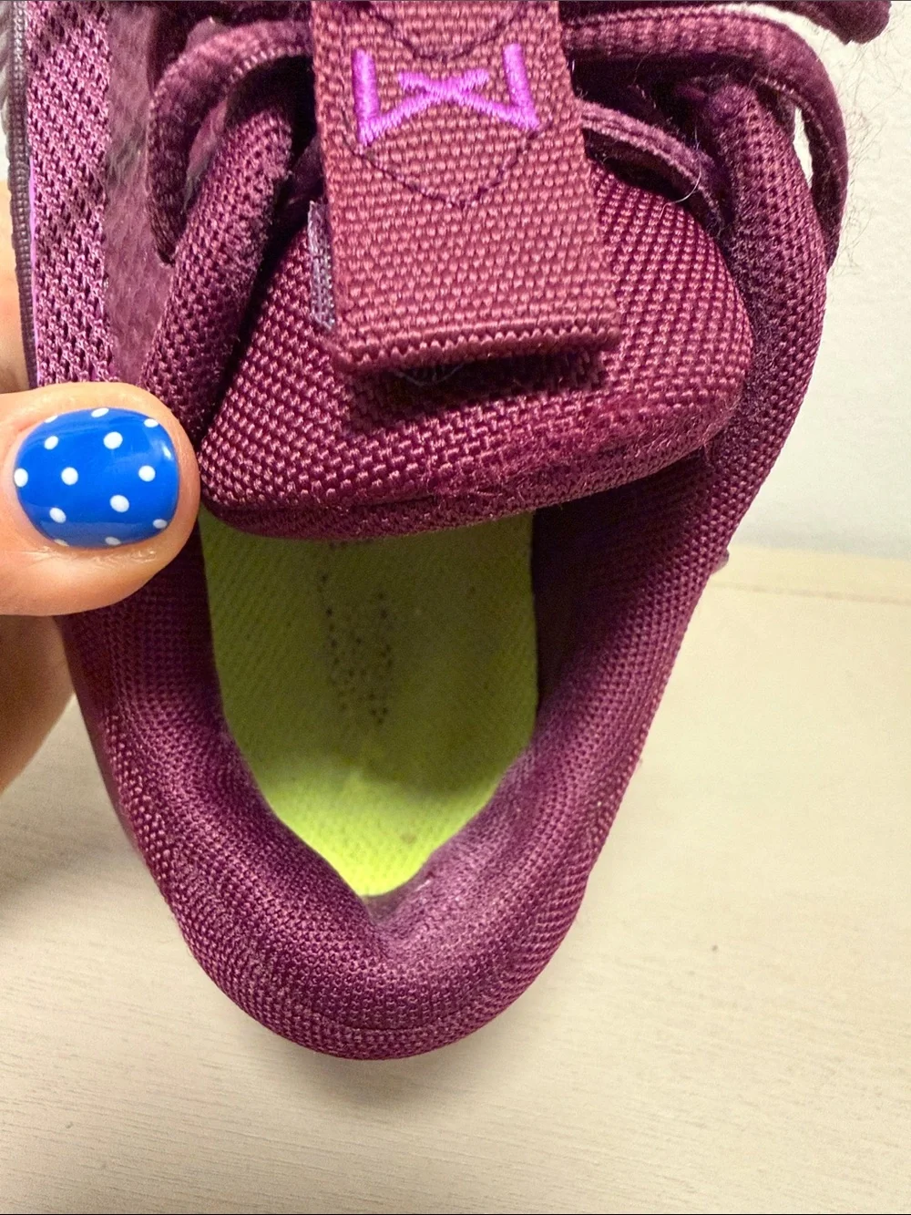 Nike Metcon 9 Womens 5.5 Bordeaux Purple Training Shoes Gym CrossFit DZ2537-603